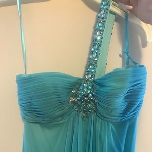 Cache one shoulder dress